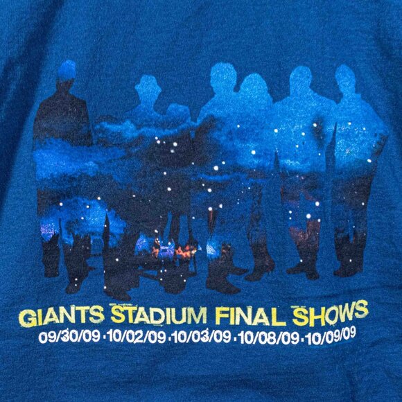 Bruce Springsteen E Street Band T-Shirt Large 2009 Giants Stadium Final Shows - Picture 5 of 7